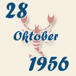 Skorpion, 28. Oktober 1956.  