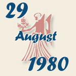 Jungfrau, 29. August 1980.  