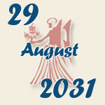 Jungfrau, 29. August 2031.  