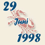 Krebs, 29. Juni 1998.  