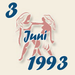 Gemini, 3. Juni 1993.  