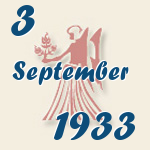 Jungfrau, 3. September 1933.  