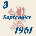 Jungfrau, 3. September 1961.  