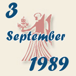 Jungfrau, 3. September 1989.  