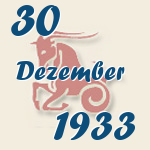 Steinbock, 30. Dezember 1933.  