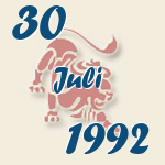 Leo, 30. Juli 1992.  