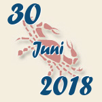 Krebs, 30. Juni 2018.  