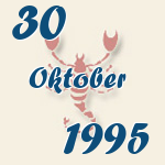 Skorpion, 30. Oktober 1995.  