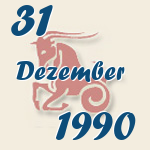 Steinbock, 31. Dezember 1990.  