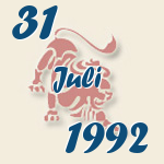 Leo, 31. Juli 1992.  