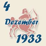 Schütze, 4. Dezember 1933.  