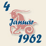 Steinbock, 4. Januar 1962.  
