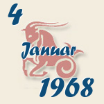 Steinbock, 4. Januar 1968.  
