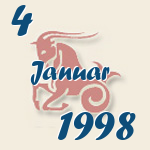 Steinbock, 4. Januar 1998.  