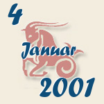 Steinbock, 4. Januar 2001.  