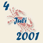Krebs, 4. Juli 2001.  