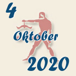 Waage, 4. Oktober 2020.  