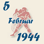 Aquarius, 5. Februar 1944.  