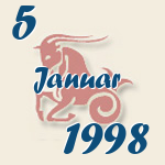 Steinbock, 5. Januar 1998.  