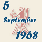 Jungfrau, 5. September 1968.  