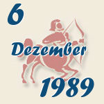 Schütze, 6. Dezember 1989.  