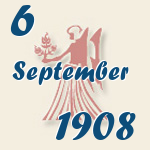 Jungfrau, 6. September 1908.  