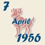 Widder, 7. April 1956.  