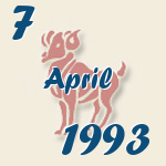 Widder, 7. April 1993.  