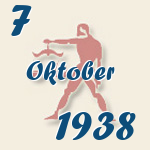 Waage, 7. Oktober 1938.  