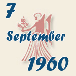 Jungfrau, 7. September 1960.  
