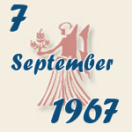 Jungfrau, 7. September 1967.  