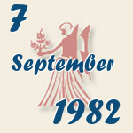 Jungfrau, 7. September 1982.  