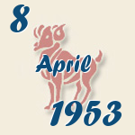 Widder, 8. April 1953.  