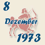 Schütze, 8. Dezember 1973.  