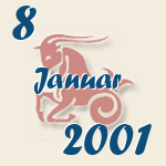 Steinbock, 8. Januar 2001.  