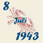 Krebs, 8. Juli 1943.  