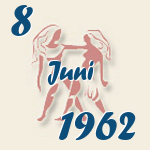 Gemini, 8. Juni 1962.  