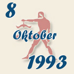 Waage, 8. Oktober 1993.  