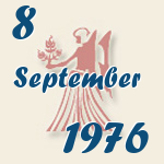 Jungfrau, 8. September 1976.  