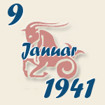 Steinbock, 9. Januar 1941.  