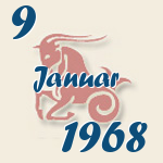 Steinbock, 9. Januar 1968.  