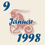 Steinbock, 9. Januar 1998.  