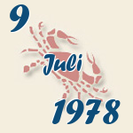 Krebs, 9. Juli 1978.  