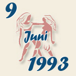 Gemini, 9. Juni 1993.  