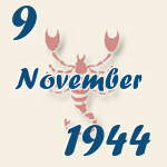 Skorpion, 9. November 1944.  