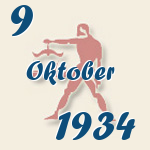 Waage, 9. Oktober 1934.  