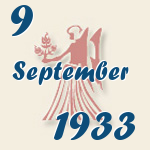 Jungfrau, 9. September 1933.  